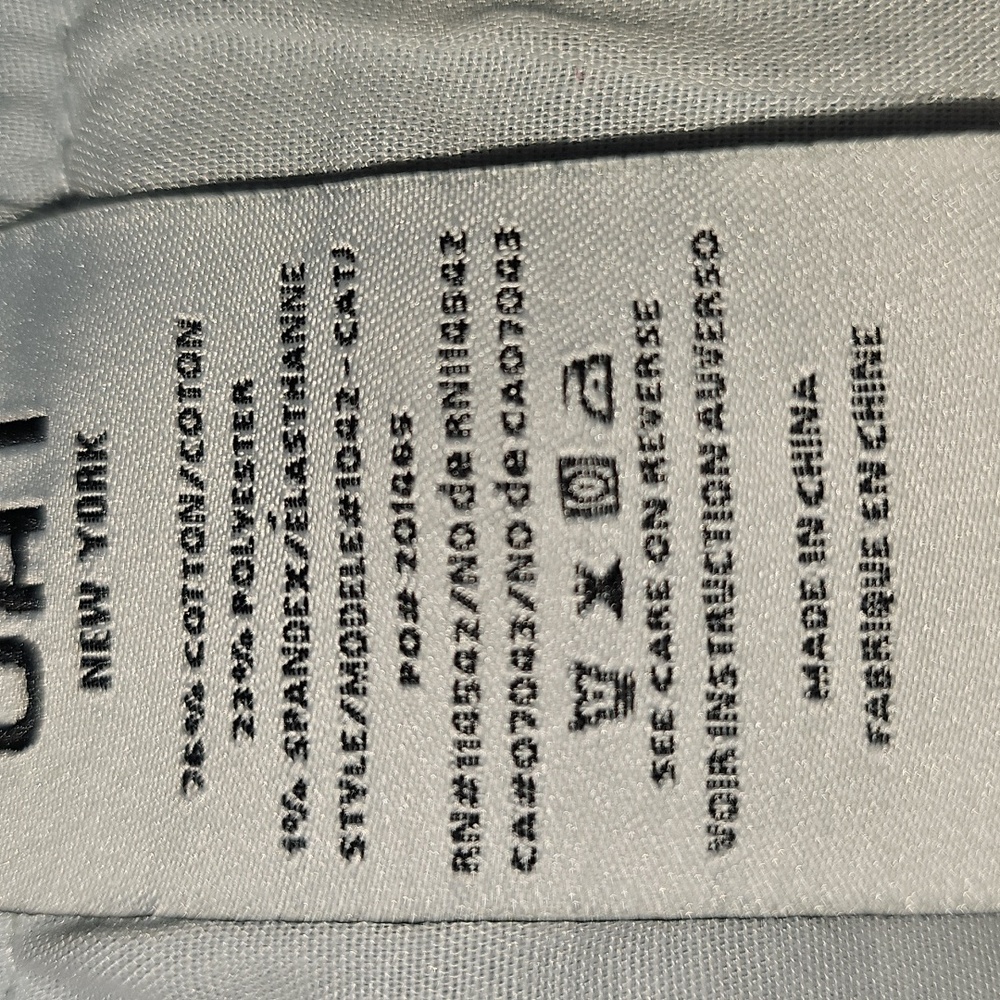 Women's OAT NEW YORK Light Blue Wide-Leg Jeans SZ 26 SZ 2 - Picture 5 of 5